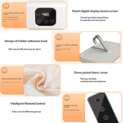 Harmony Home™ Multifunctional Electric Clothes Dryer | Compact, Fast & Gentle Drying Anywhere